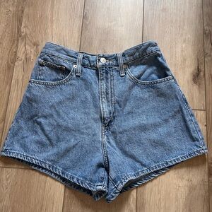 Levi high waisted mom shorts